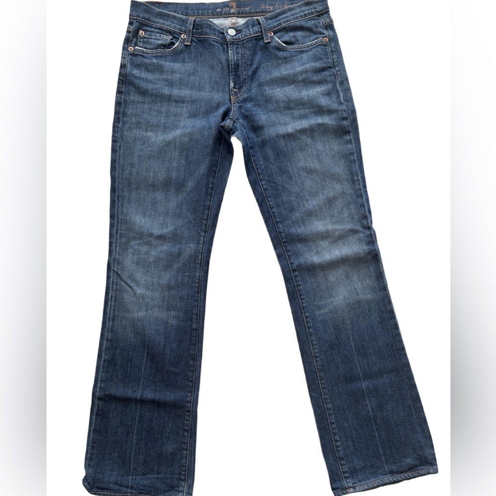 7 For All Mankind Women’s medium wash long bootcut